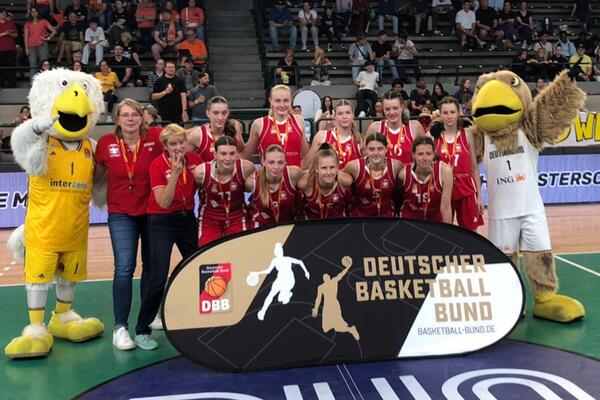 Eine der besten Mannschaften in Deutschland - die WNBL U18w des MTV München: 2. Platz DM 2024 / 4.Platz DM 2023