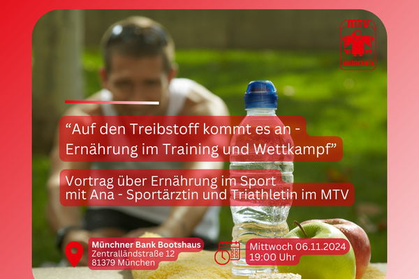 Vortrag über Ernährung im Sport